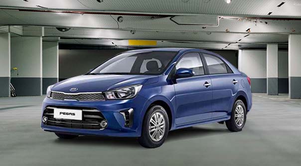 Rent a Car in dubai Kia pegas