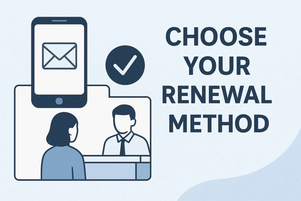 choose your method to driving linsense renewal in dubai
