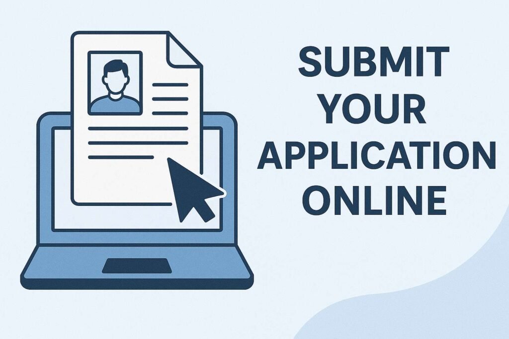 Submit your application online