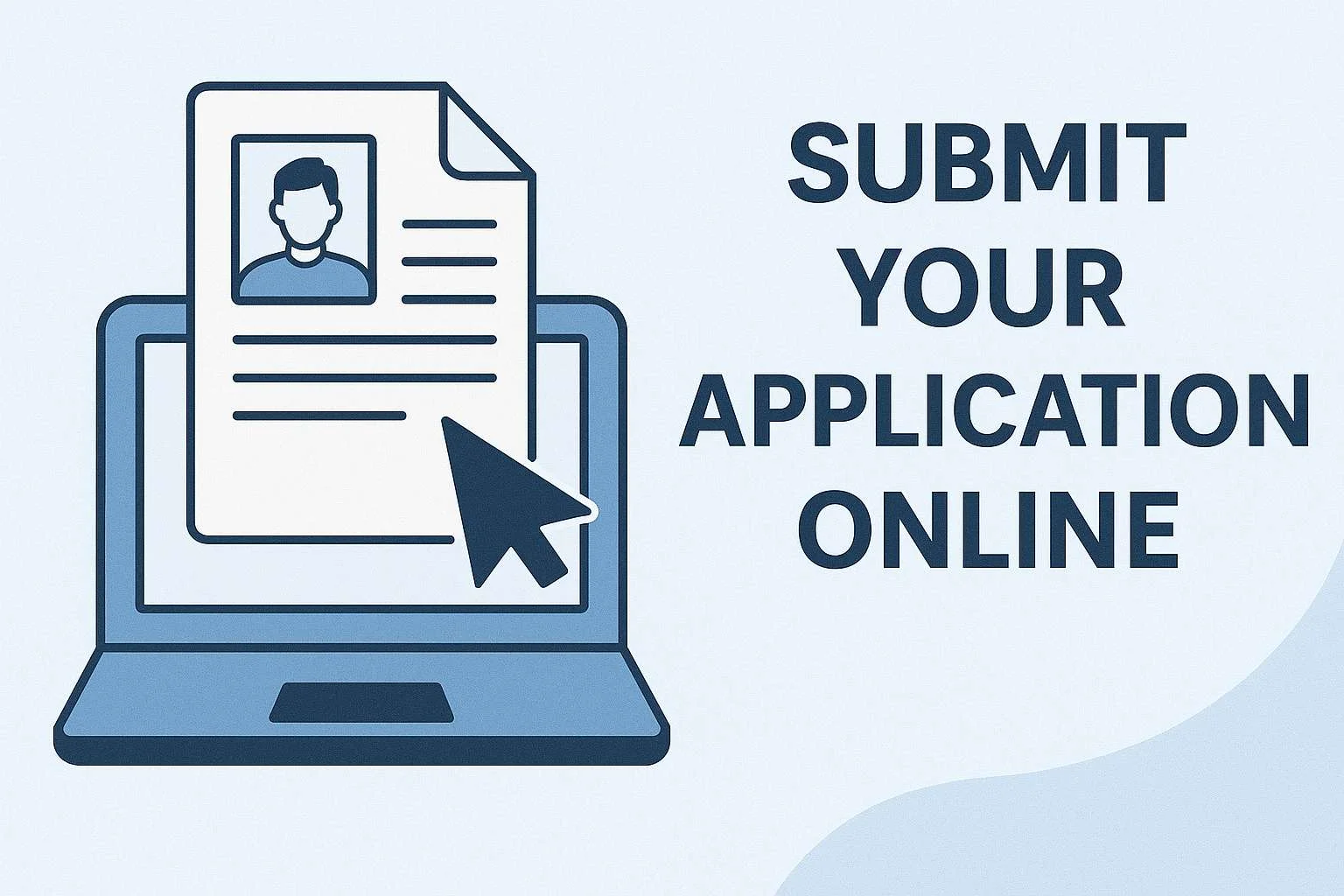 Submit your application online