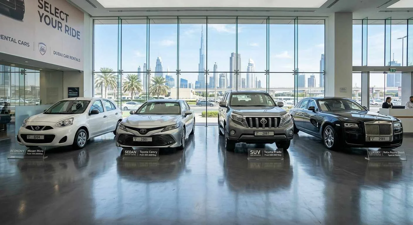 Select a car of your choice to explore Dubai with cheap car rental in Dubai | Best Value Car Rental