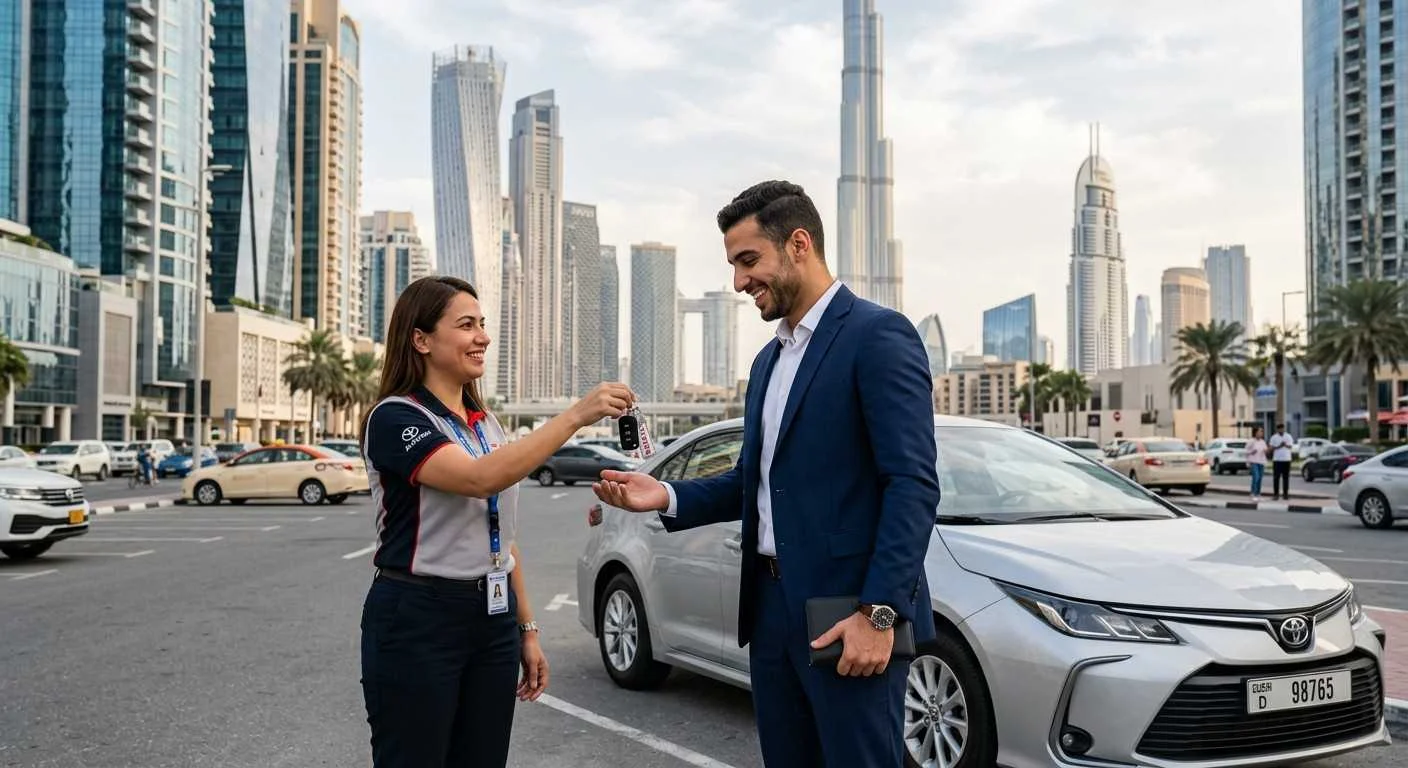 Monthly car rental Dubai affordable option for residents